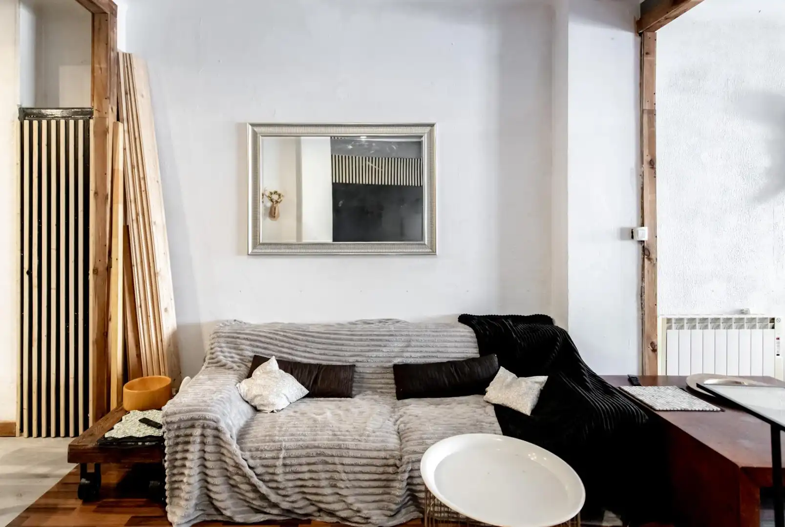 Sala de estar de Piso en venta en Badalona