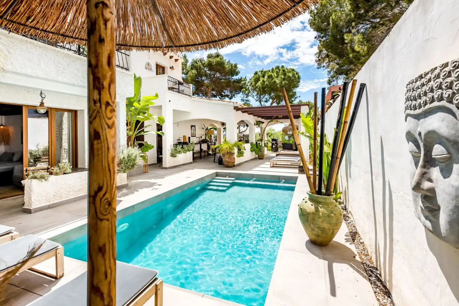 Piscina de Casa adosada en venta en Orihuela con Jardín privado, Terraza y Trastero