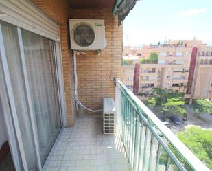 Balcony of Flat to rent in  Granada Capital  with Air Conditioner, Terrace and Balcony