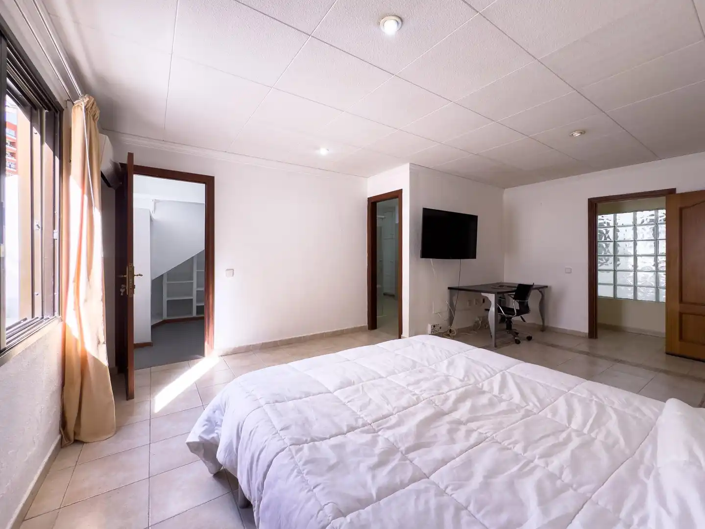 Habitación de Casa adosada en venta en Santa Cruz de Tenerife con Aire acondicionado, Parquet y Terraza