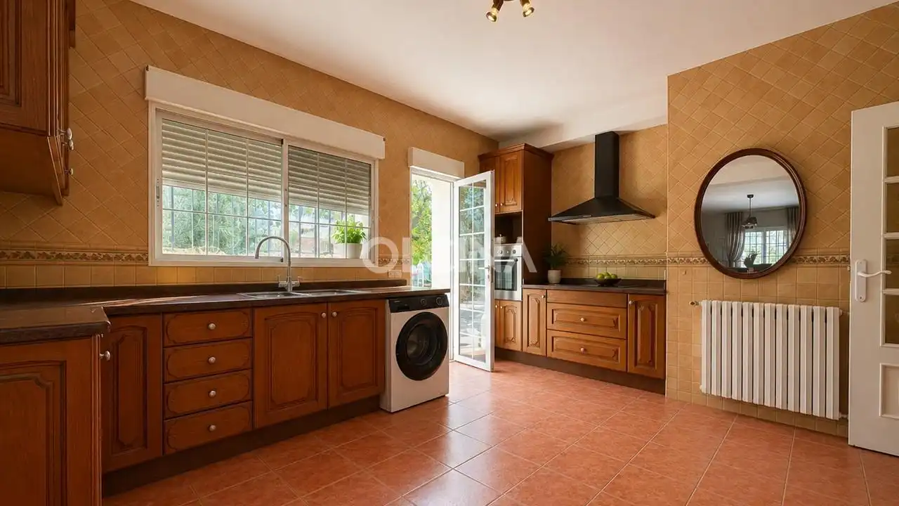 Cocina de Casa o chalet en venta en Muro de Alcoy con Aire acondicionado, Calefacción y Terraza