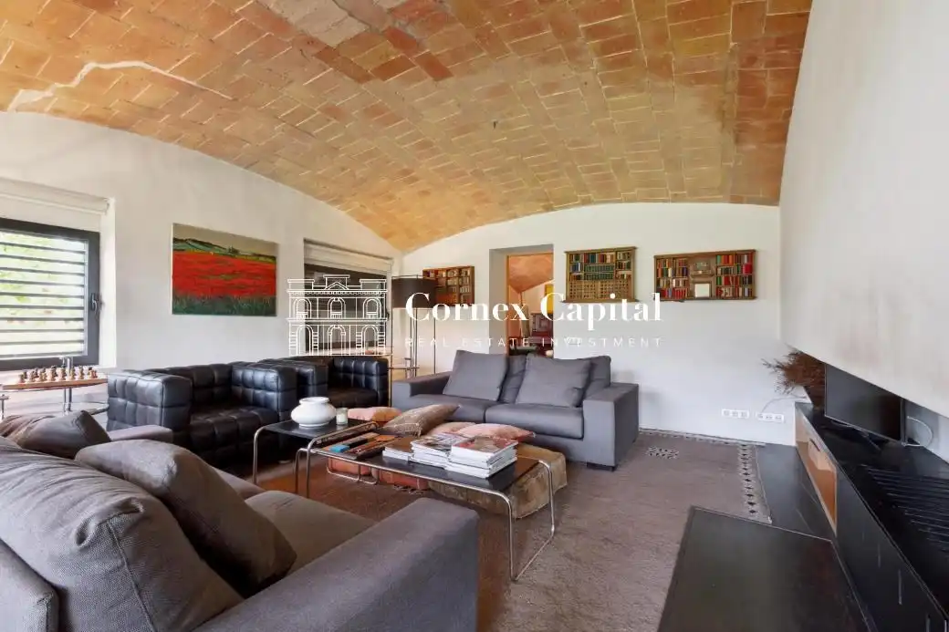 Sala d'estar de Casa o xalet en venda en Forallac amb Aire condicionat, Calefacció i Jardí privat