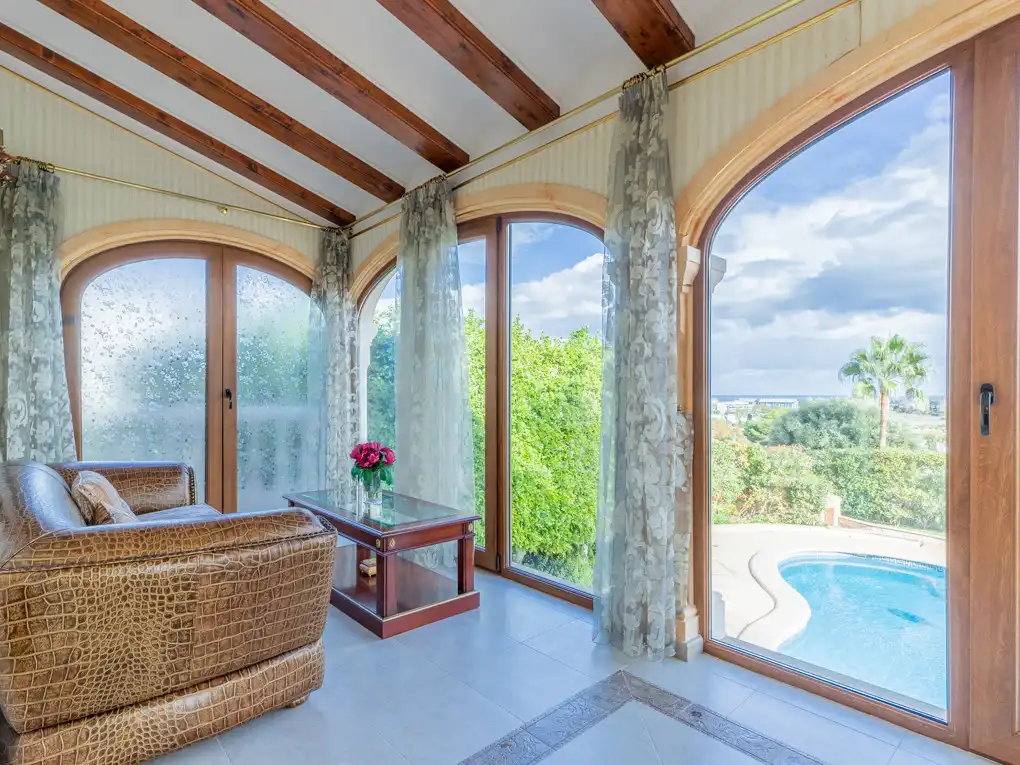 Terrassa de Casa o xalet en venda en Jávea / Xàbia amb Aire condicionat, Jardí privat i Terrassa