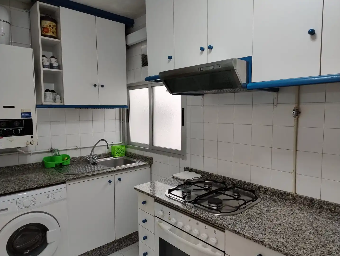 Kitchen of Flat for rent in Santiago de Compostela   with Heating, Storage room and Furnished