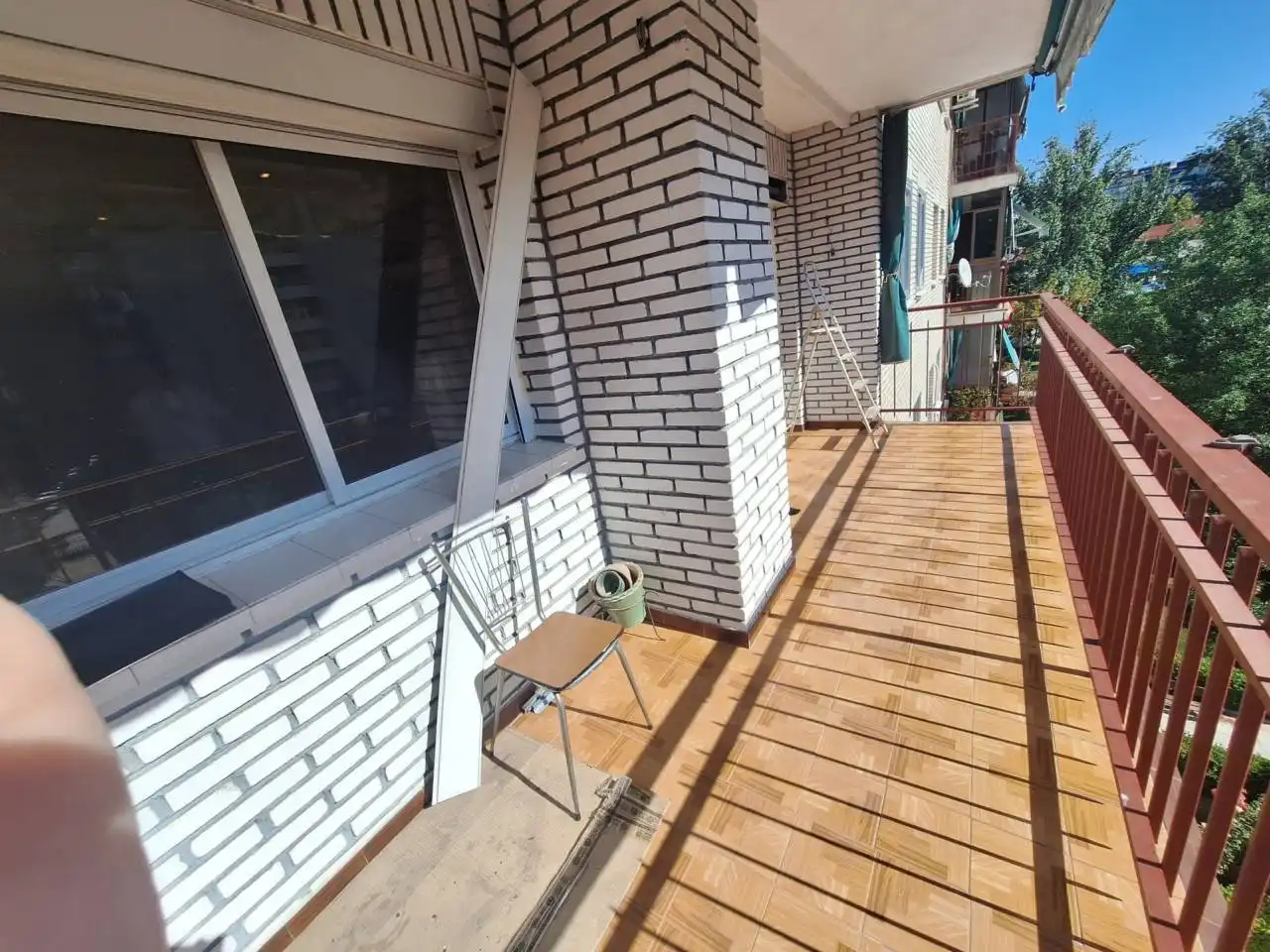 Balcony of Flat for sale in Fuenlabrada  with Heating and Terrace