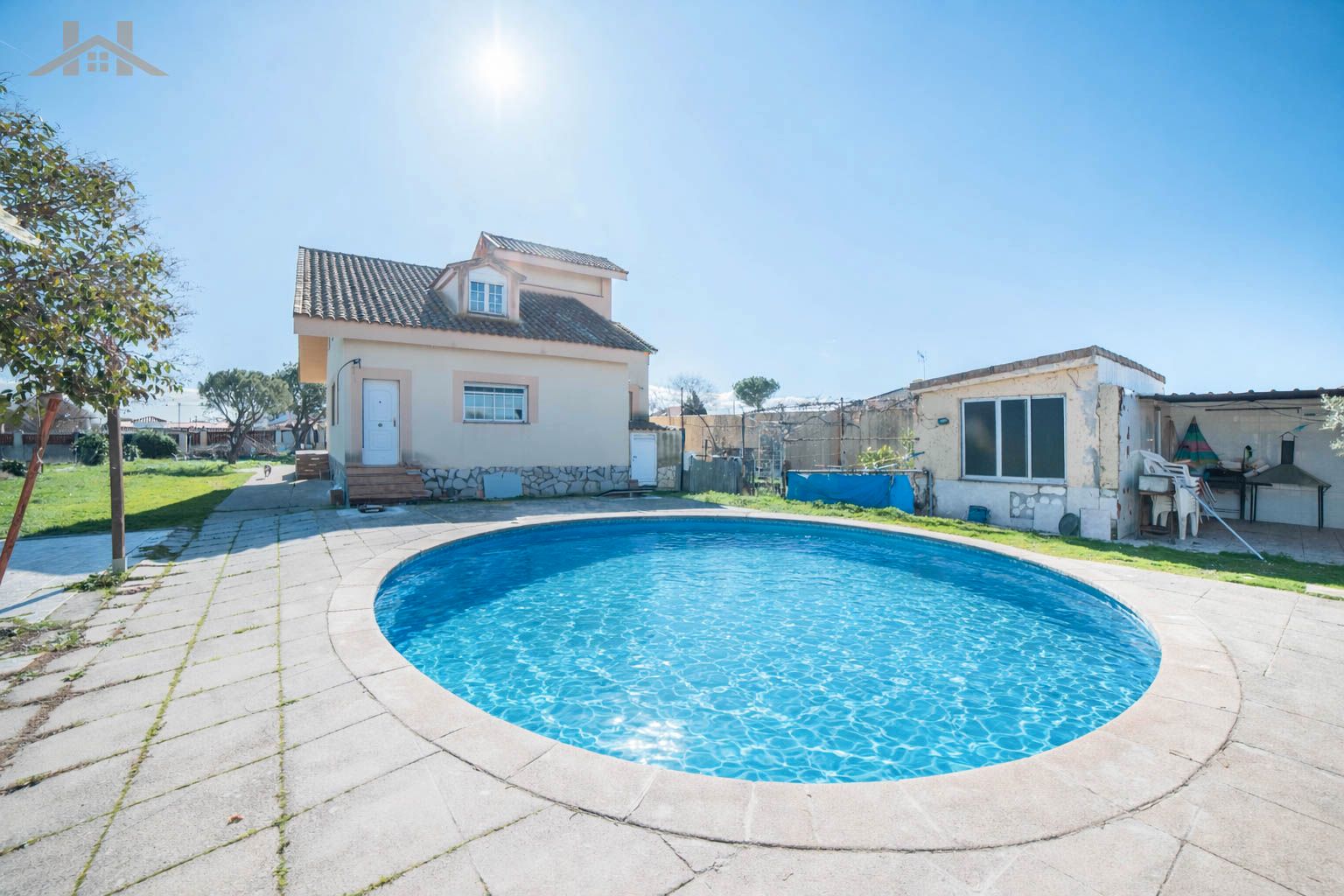 Piscina de Casa o xalet en venda en Illescas amb Calefacció, Jardí privat i Terrassa