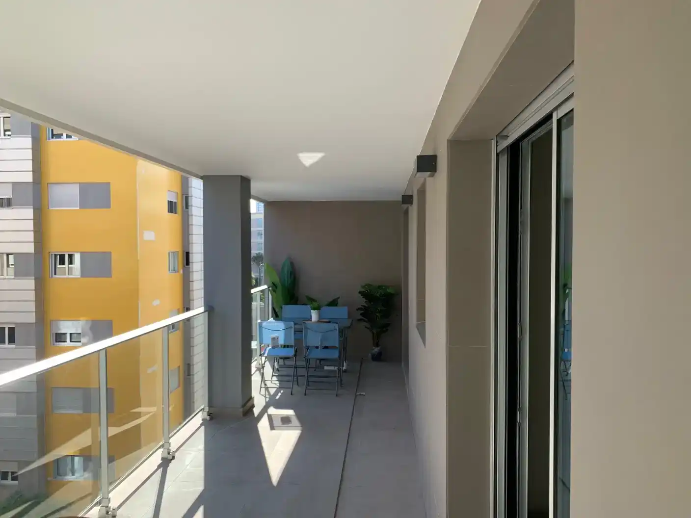 Balcony of Flat for rent in Las Palmas de Gran Canaria  with Parquet flooring, Swimming Pool and Furnished