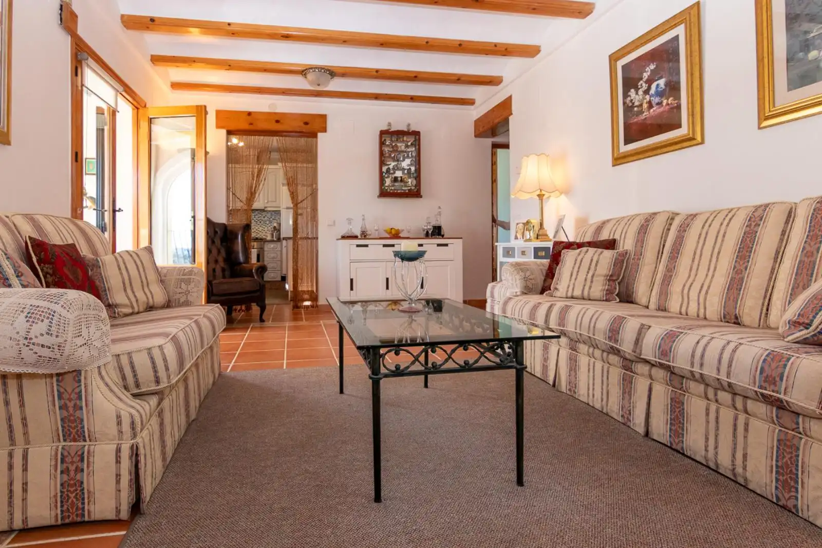 Sala de estar de Casa o chalet en venta en Benigembla con Calefacción, Jardín privado y Terraza