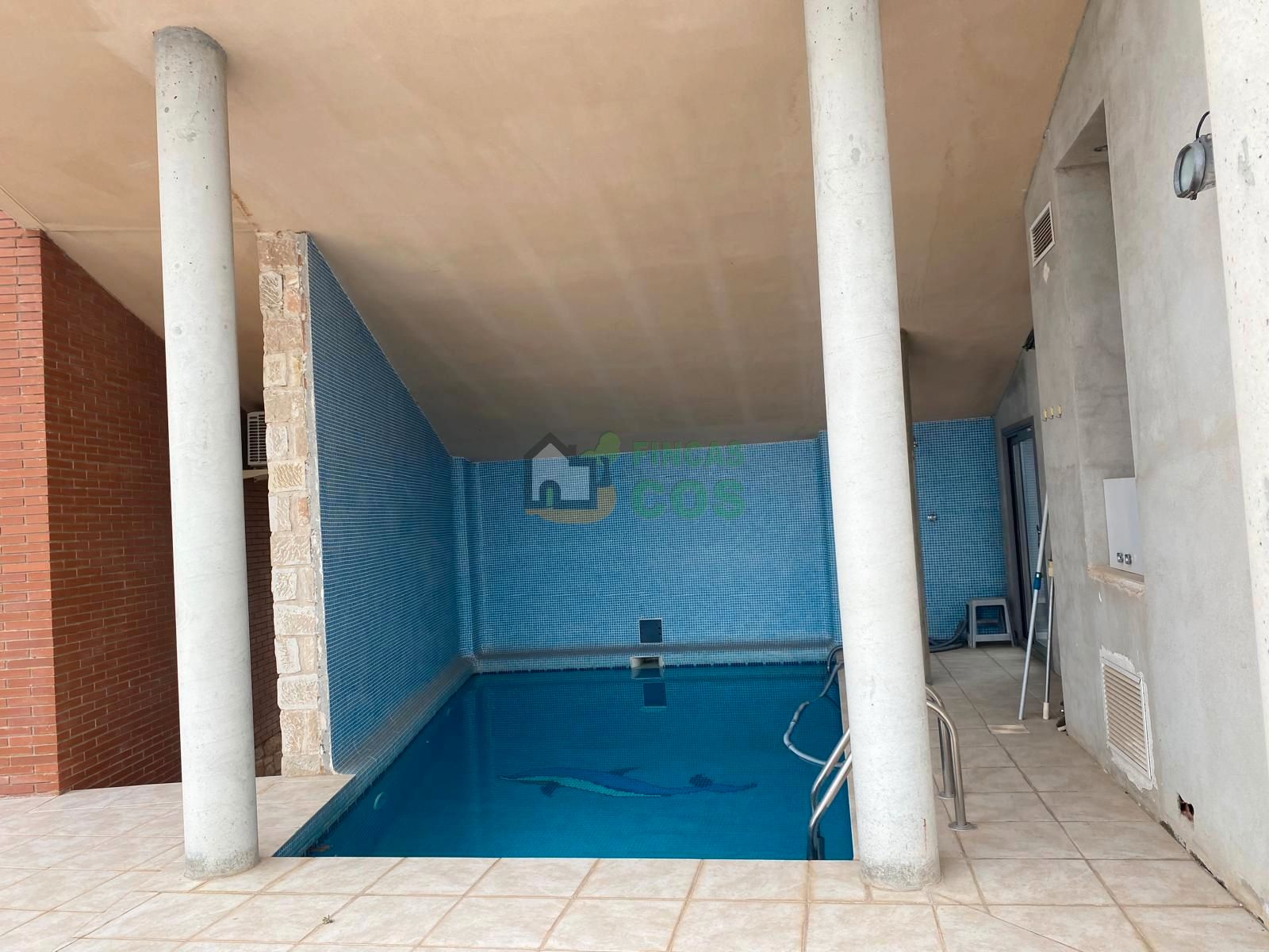 Piscina de Casa o xalet en venda en Les Borges Blanques amb Calefacció, Jardí privat i Terrassa