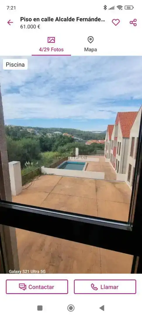 Vista exterior de Apartament en venda en Ribeira