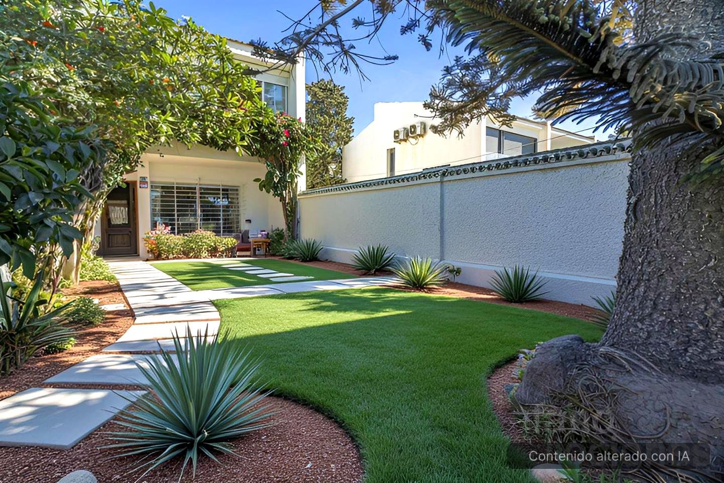 Garden of Single-family semi-detached for sale in Rincón de la Victoria  with Air Conditioner, Private garden and Terrace
