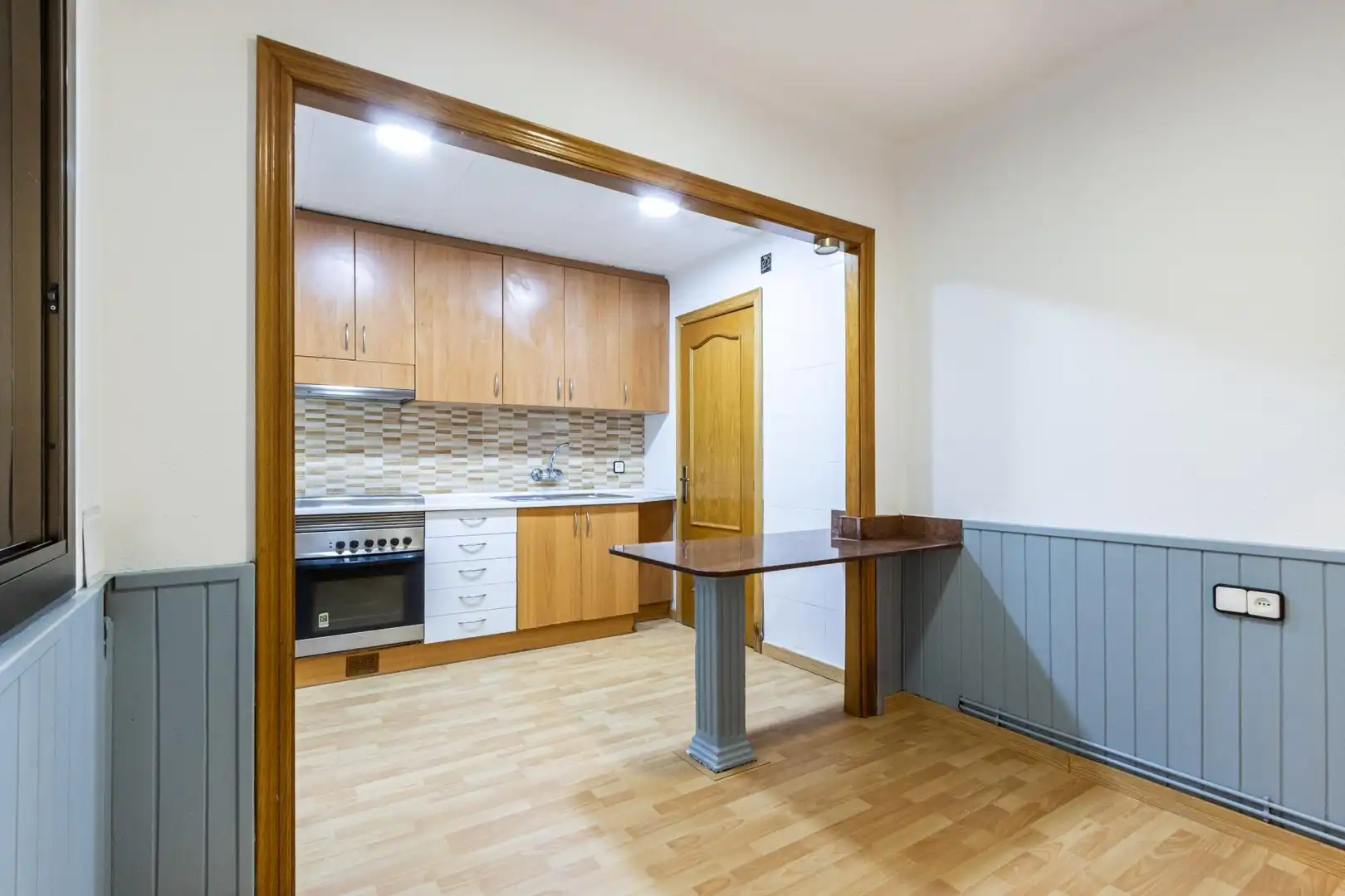 Kitchen of Flat for sale in Sabadell  with Heating and Parquet flooring