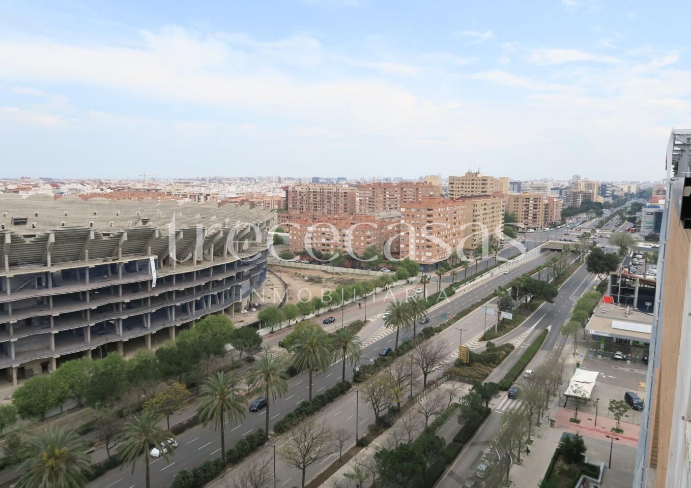 Vista exterior de Àtic de lloguer en  Valencia Capital amb Aire condicionat, Calefacció i Parquet