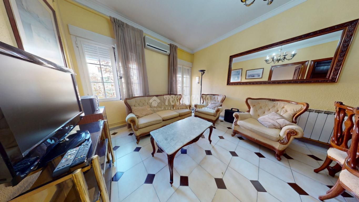 Sala de estar de Piso en venta en  Madrid Capital con Aire acondicionado, Calefacción y Balcón