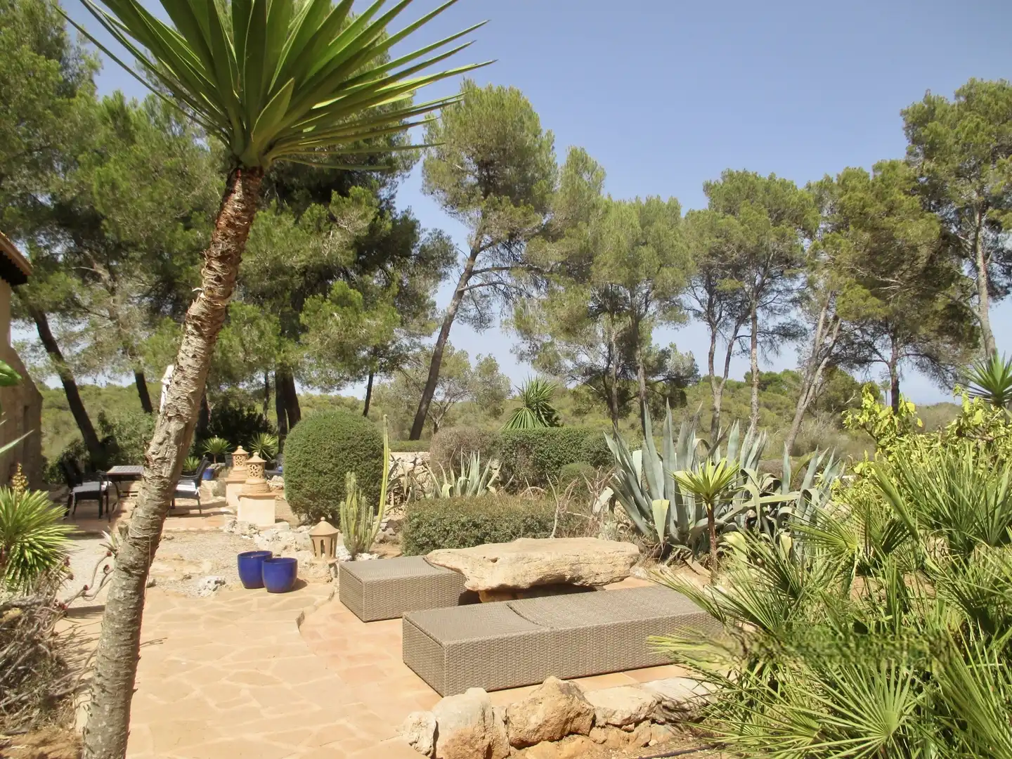 Jardí de Finca rústica en venda en Santanyí amb Calefacció, Terrassa i Traster