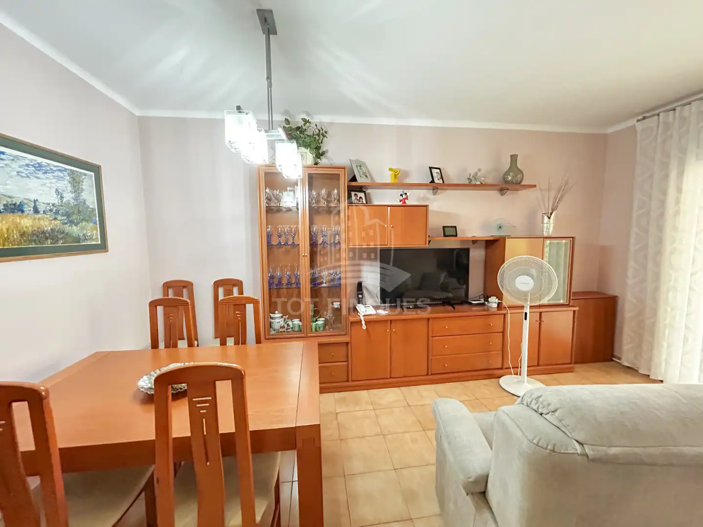 Sala de estar de Piso en venta en Valls con Aire acondicionado, Calefacción y Balcón