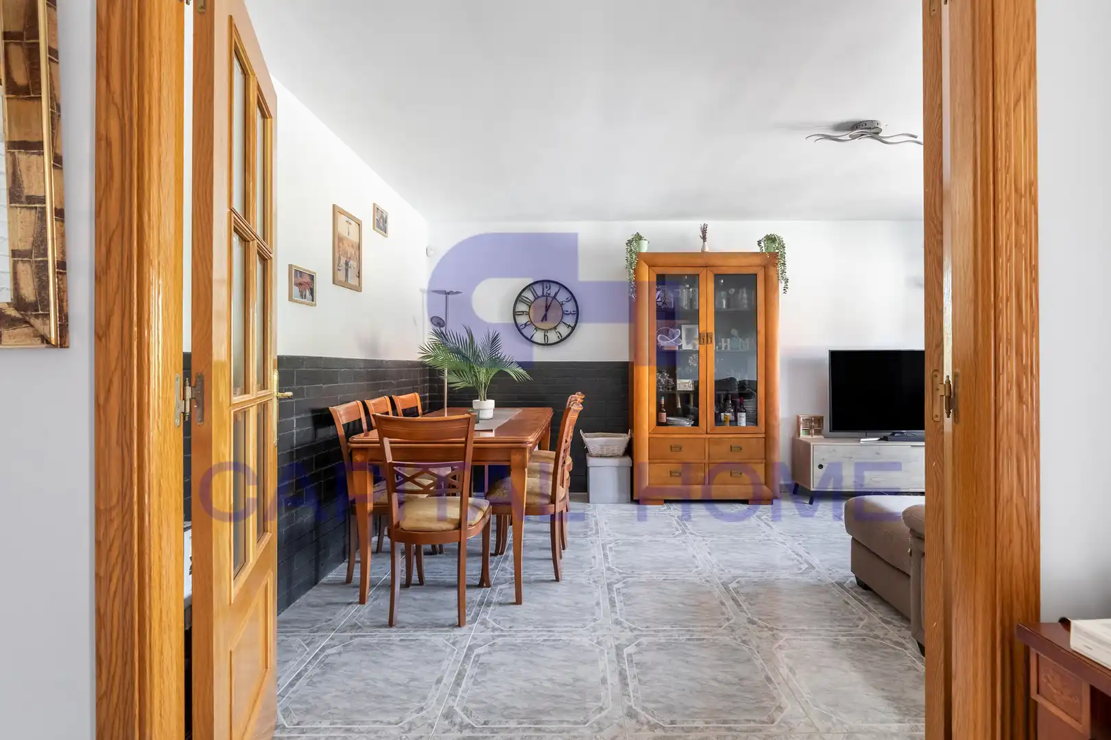 Sala de estar de Casa adosada en venta en Navalcarnero con Aire acondicionado, Calefacción y Jardín privado