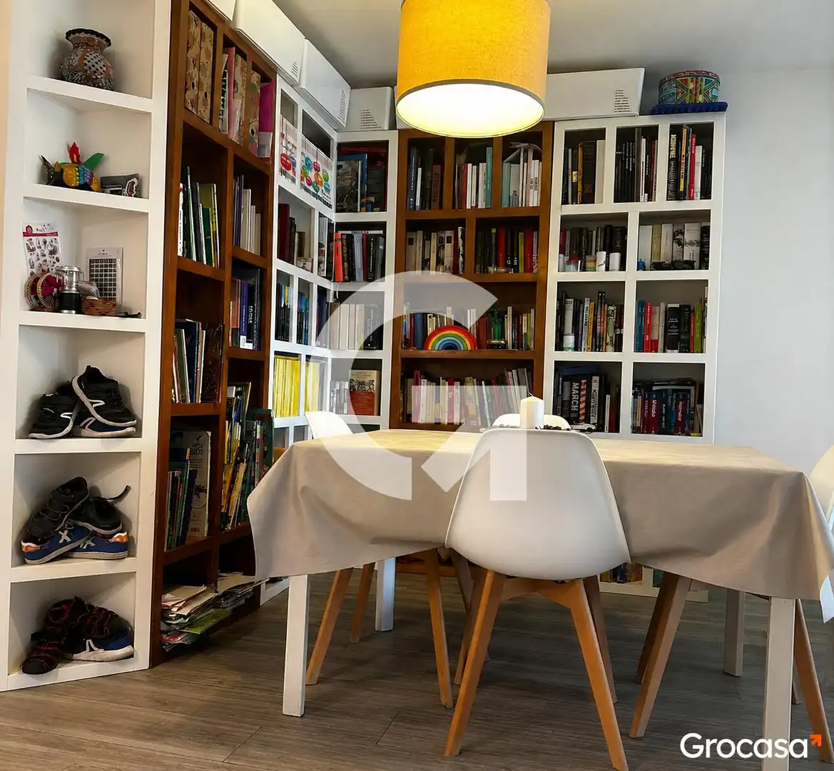 Dining room of Flat for sale in L'Hospitalet de Llobregat  with Air Conditioner