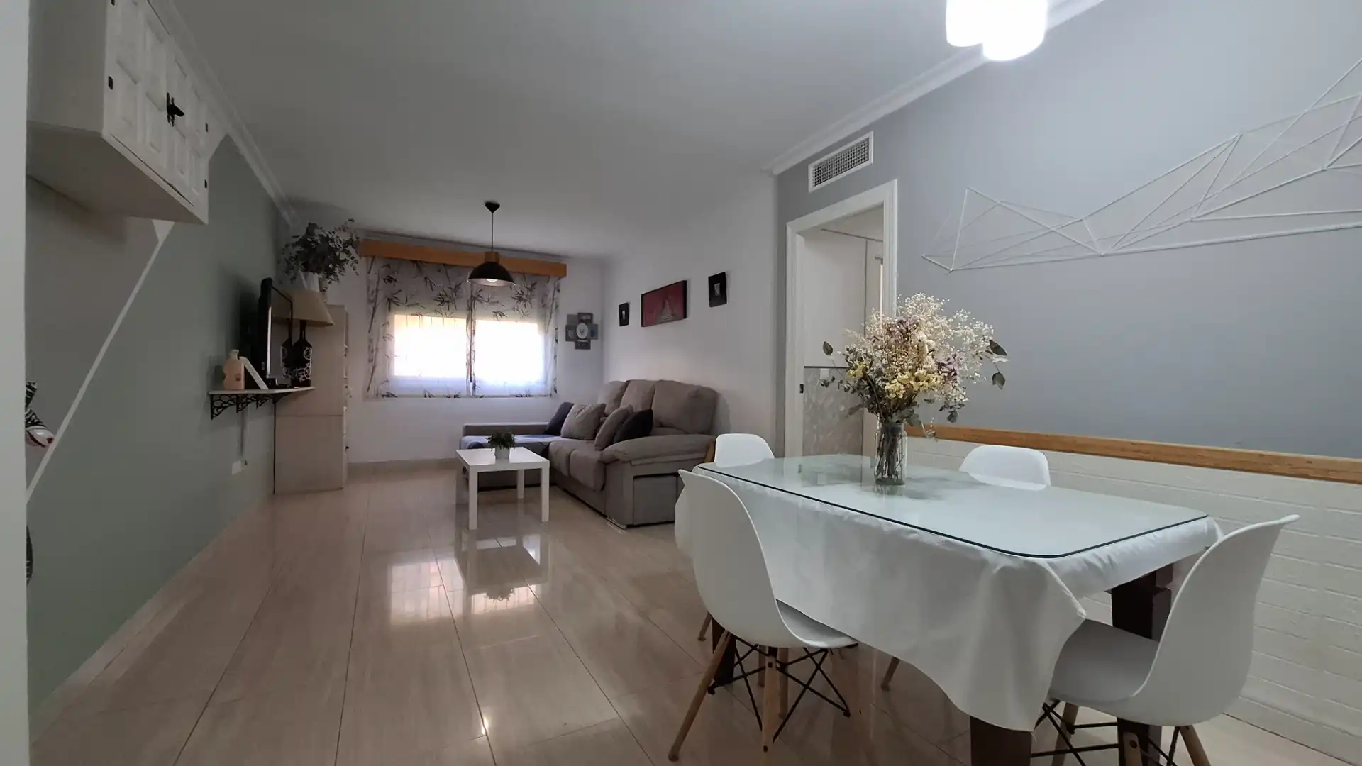 Sala de estar de Piso de alquiler en Córdoba con Aire acondicionado, Calefacción y Amueblado