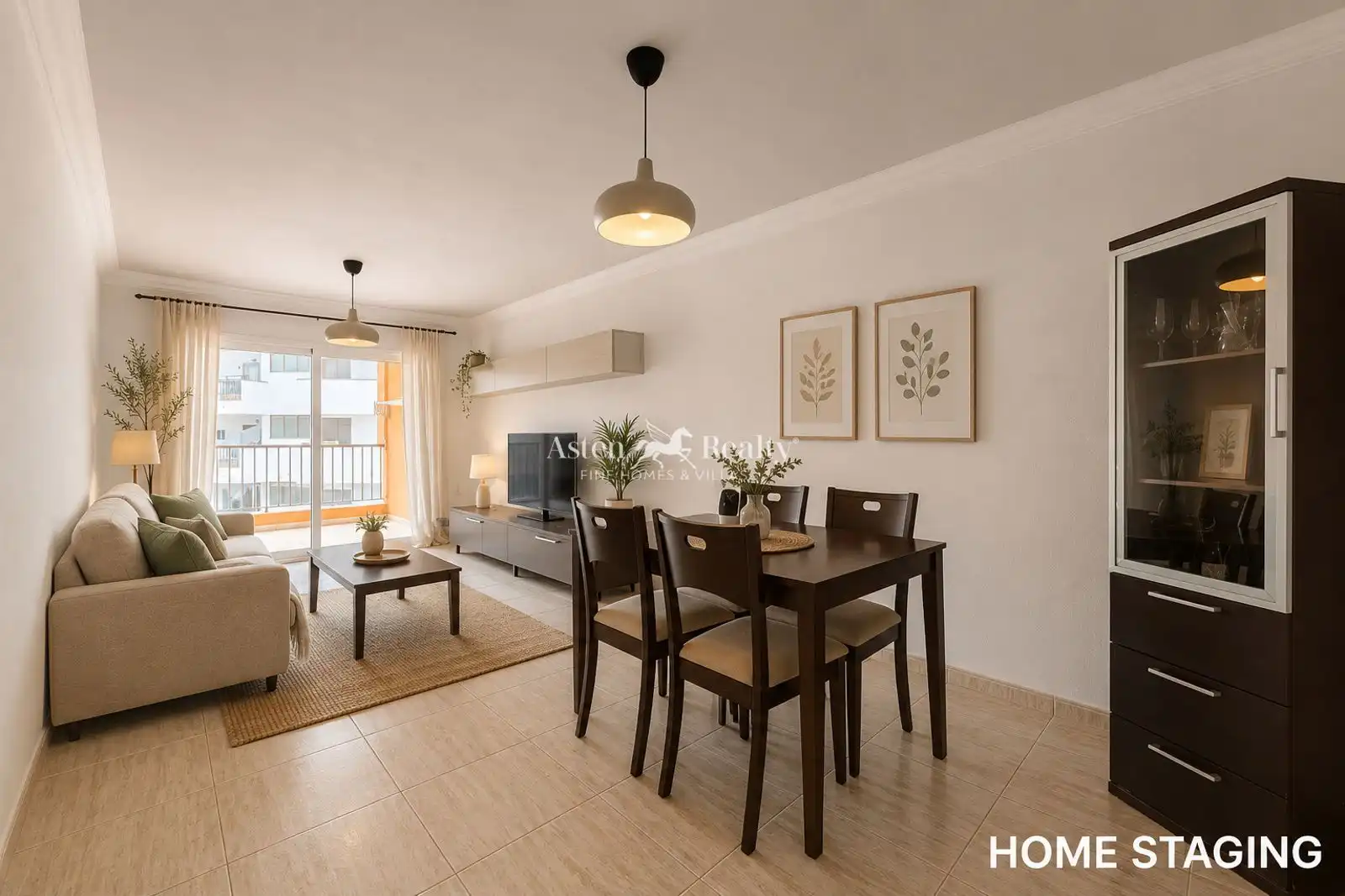 Living room of Flat for sale in Adeje  with Terrace, Storage room and Furnished