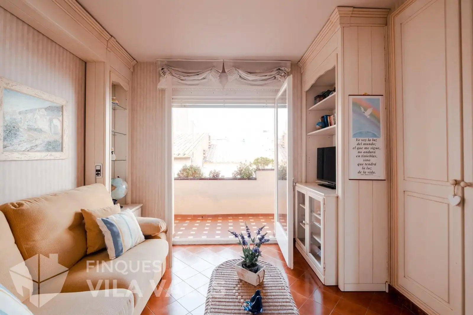 Sala d'estar de Casa o xalet en venda en Caldes de Montbui amb Calefacció