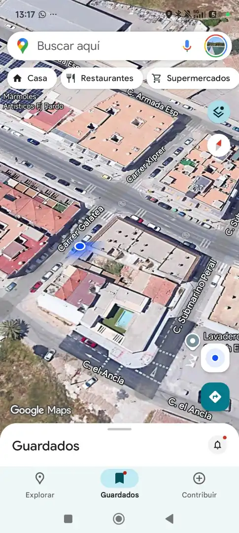 Terreno residencial en venta en Calle Submarino Peral