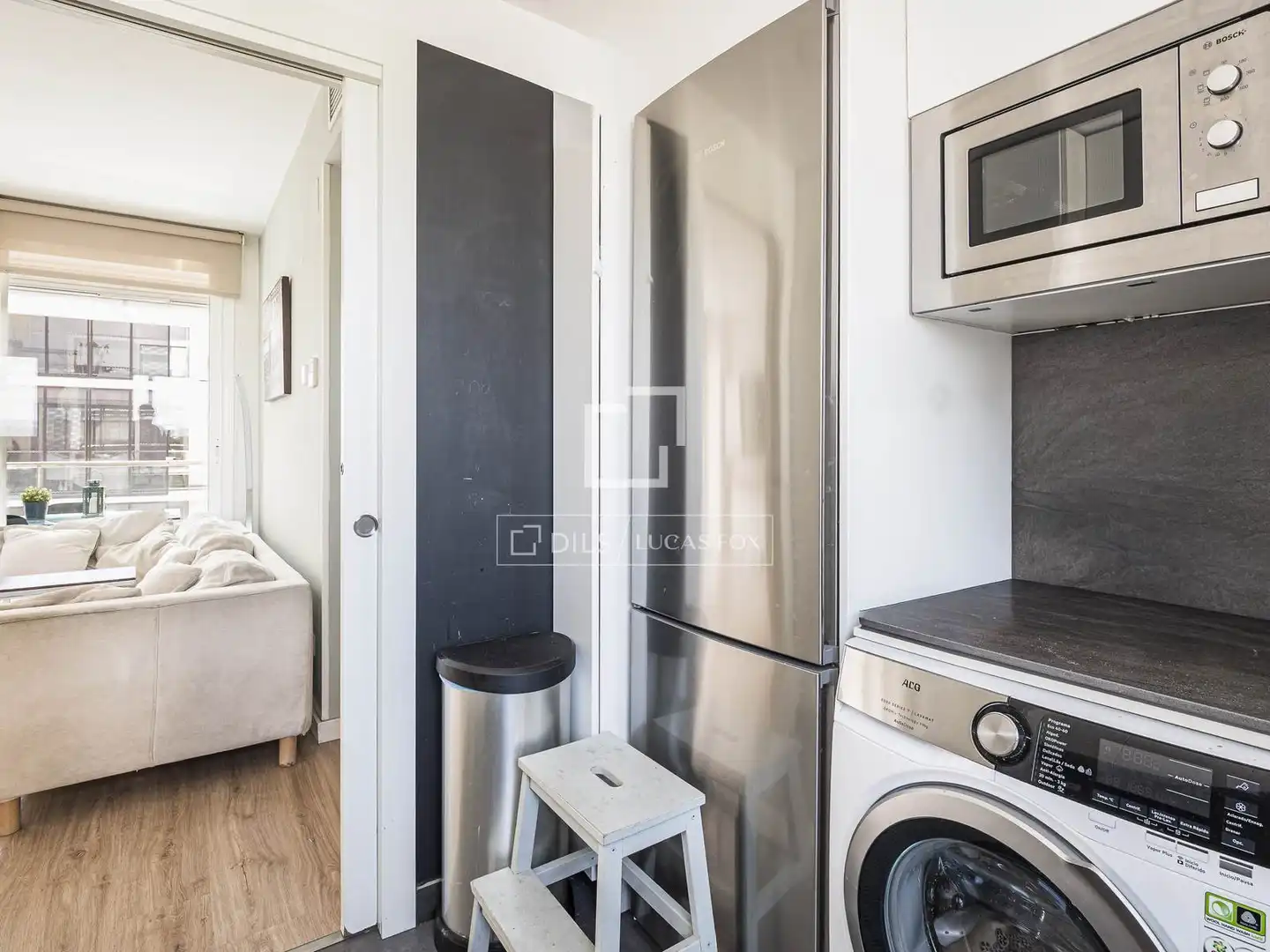 Küche von Wohnung zum Verkauf in Sant Cugat del Vallès mit Klimaanlage, Terrasse und Schwimmbad