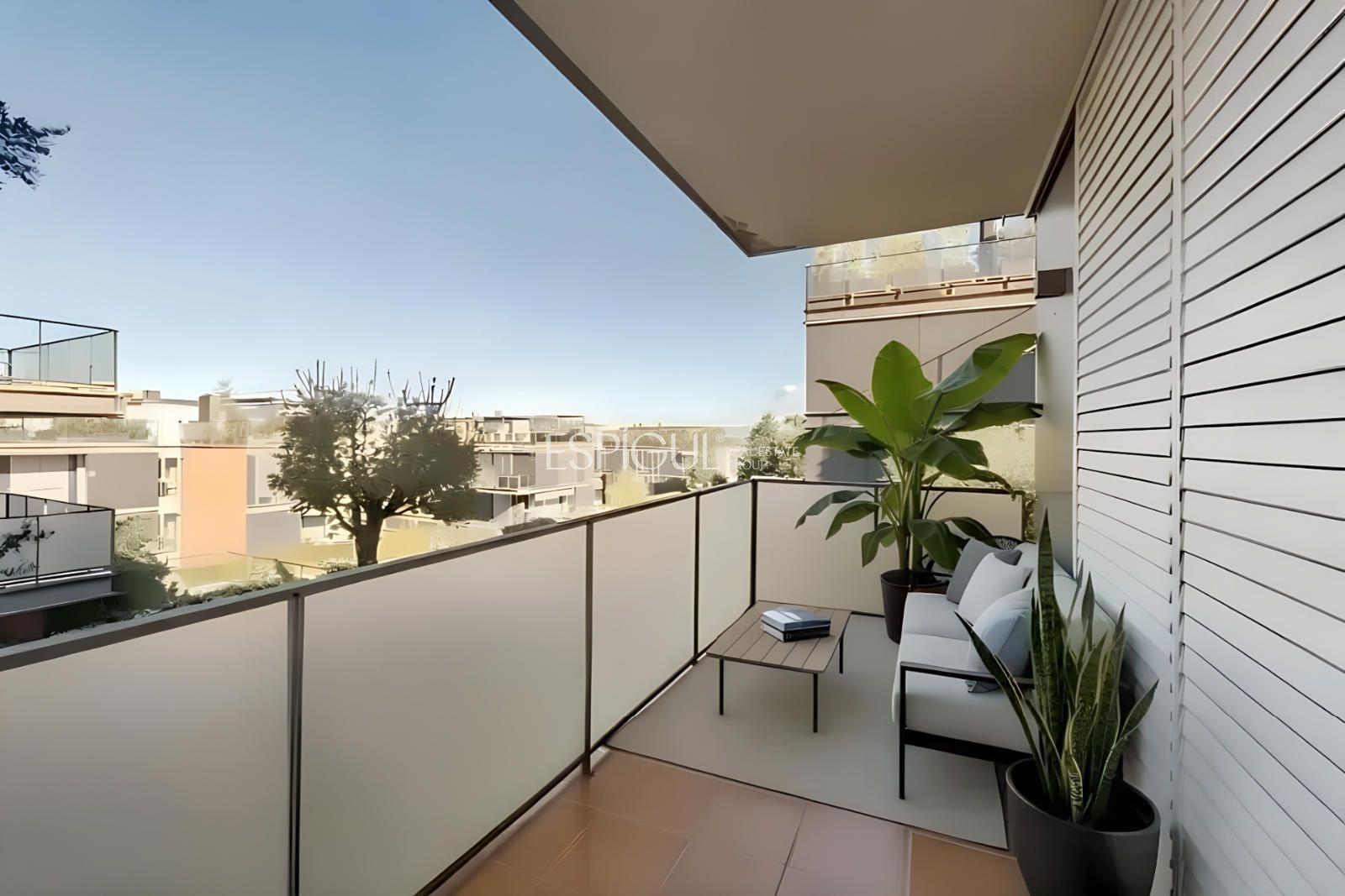 Terrace of Flat for sale in Sant Cugat del Vallès  with Air Conditioner, Heating and Parquet flooring