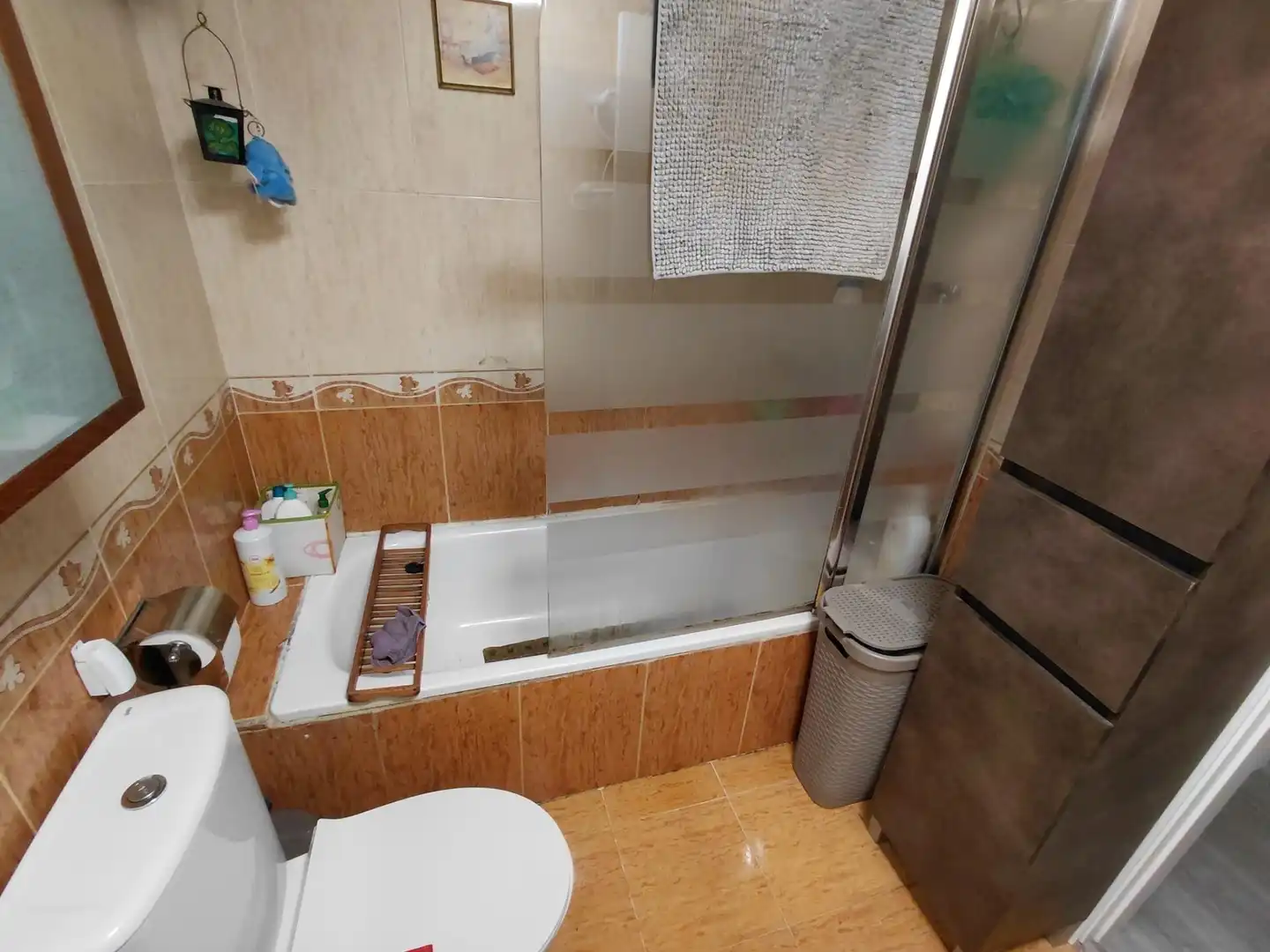 Badezimmer von Wohnung zum Verkauf in El Molar (Madrid) mit Klimaanlage, Heizung und Privatgarten