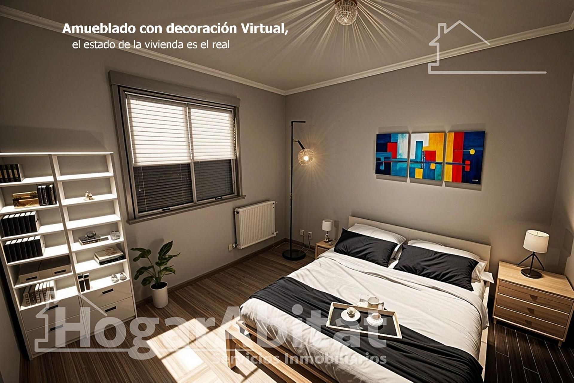 Bedroom of Flat for sale in Sueca  with Terrace and Balcony