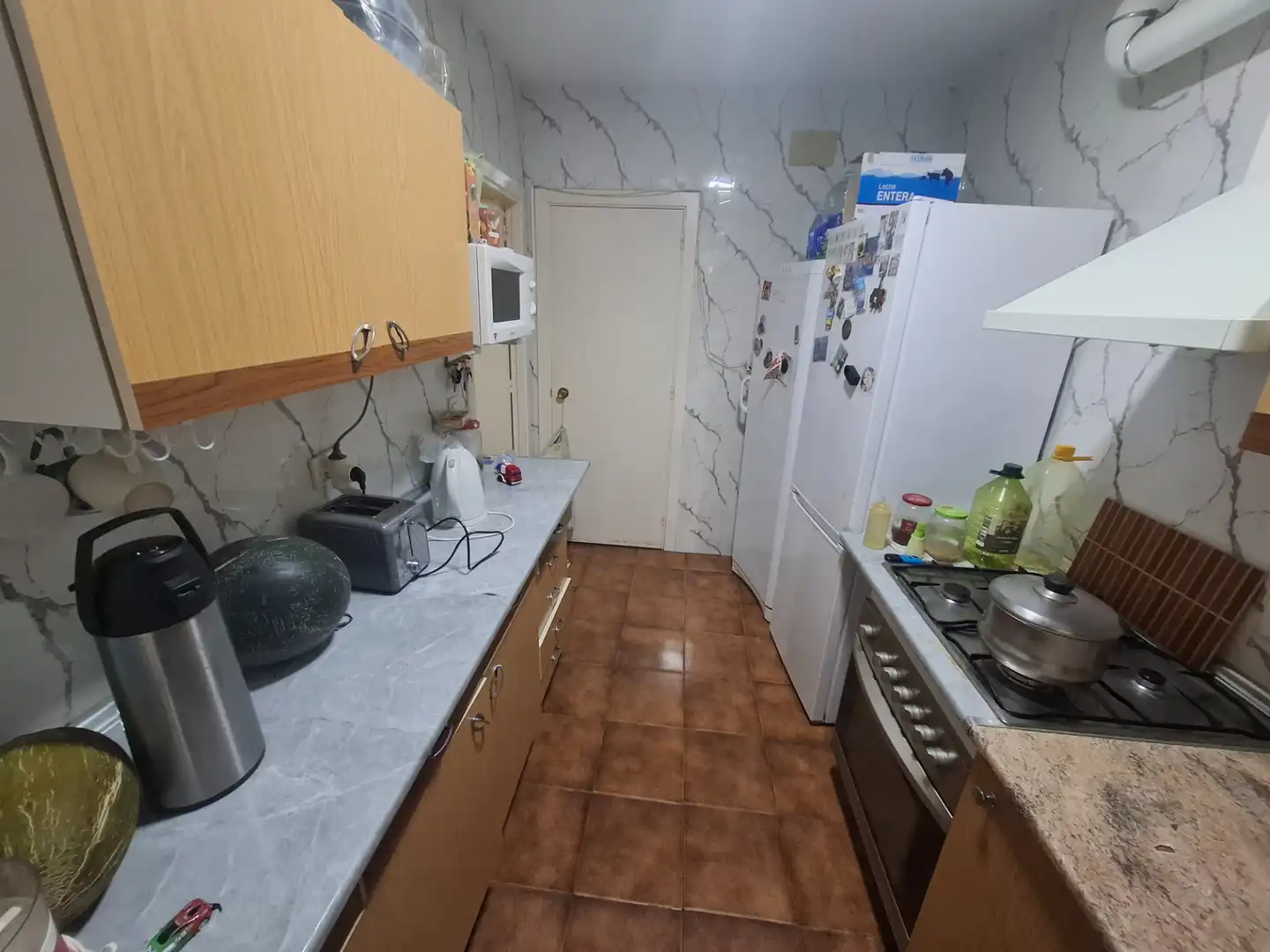 Cuina de Pis en venda en Ciudad Real amb Aire condicionat, Terrassa i Moblat