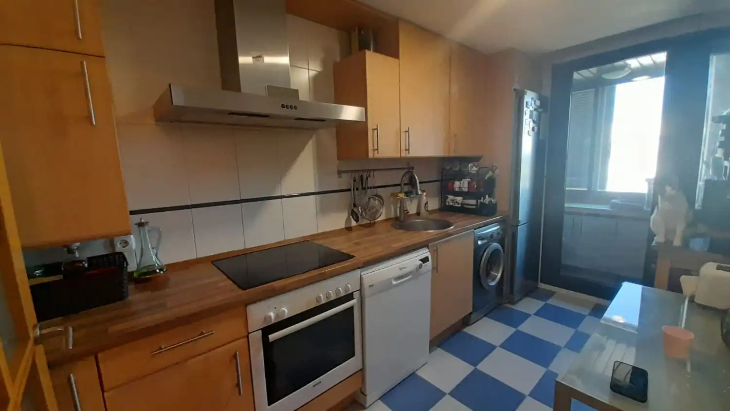 Kitchen of Flat for sale in Doñinos de Salamanca  with Heating, Terrace and Storage room