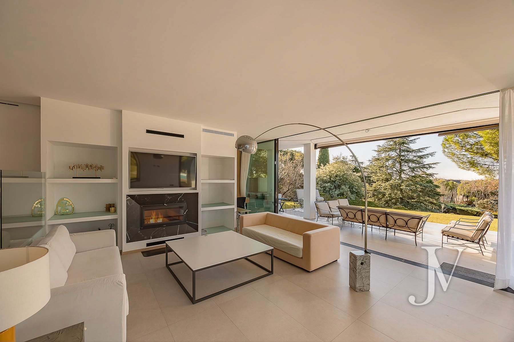 Living room of House or chalet for sale in Boadilla del Monte  with Air Conditioner, Heating and Private garden