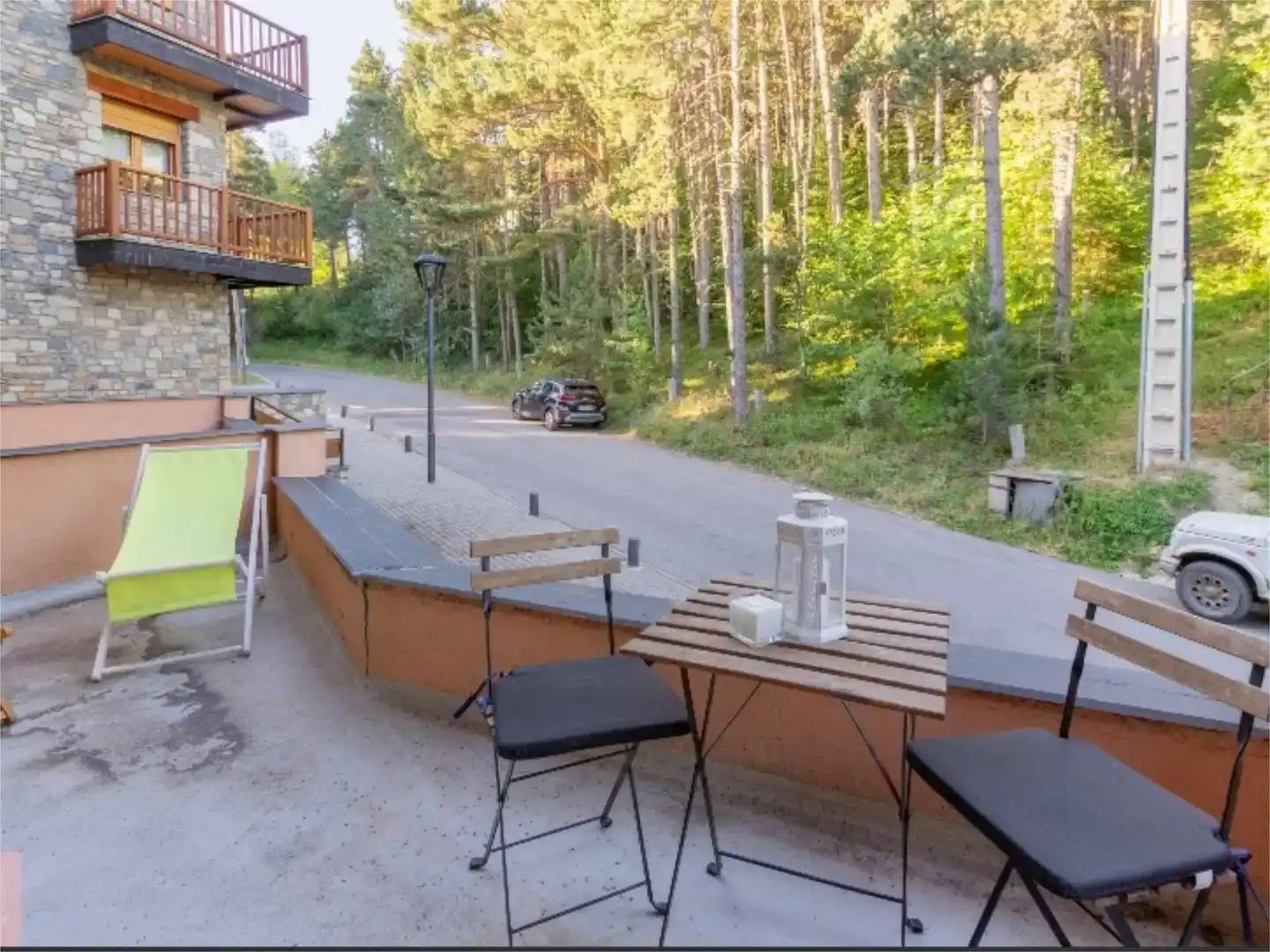 Terrace of Flat for rent in Alp  with Storage room and Furnished