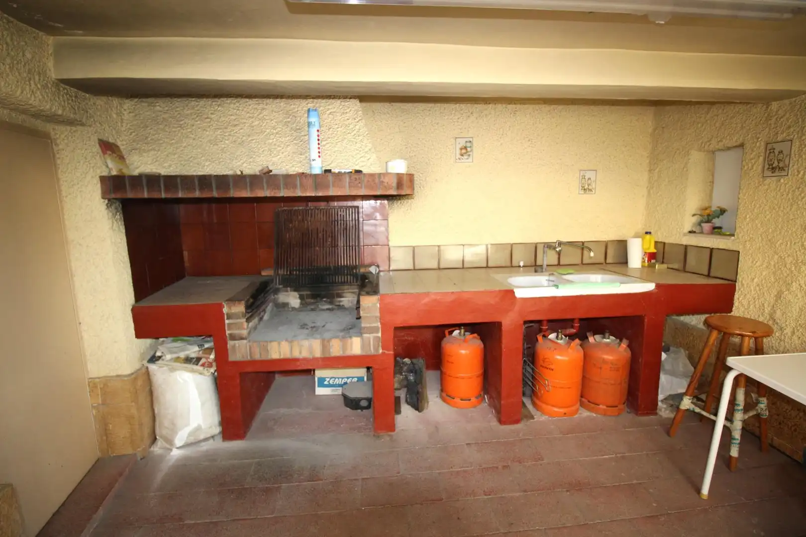 Cocina de Casa o chalet en venta en Alicante / Alacant con Aire acondicionado, Terraza y Piscina