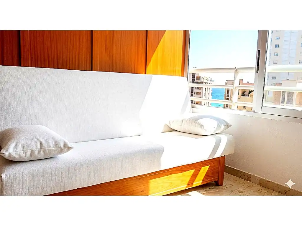 Terrassa de Apartament en venda en Calpe / Calp amb Aire condicionat, Jardí privat i Terrassa