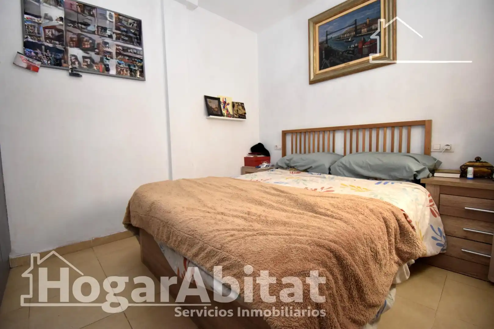 Bedroom of Flat for sale in Chilches / Xilxes  with Air Conditioner, Heating and Furnished