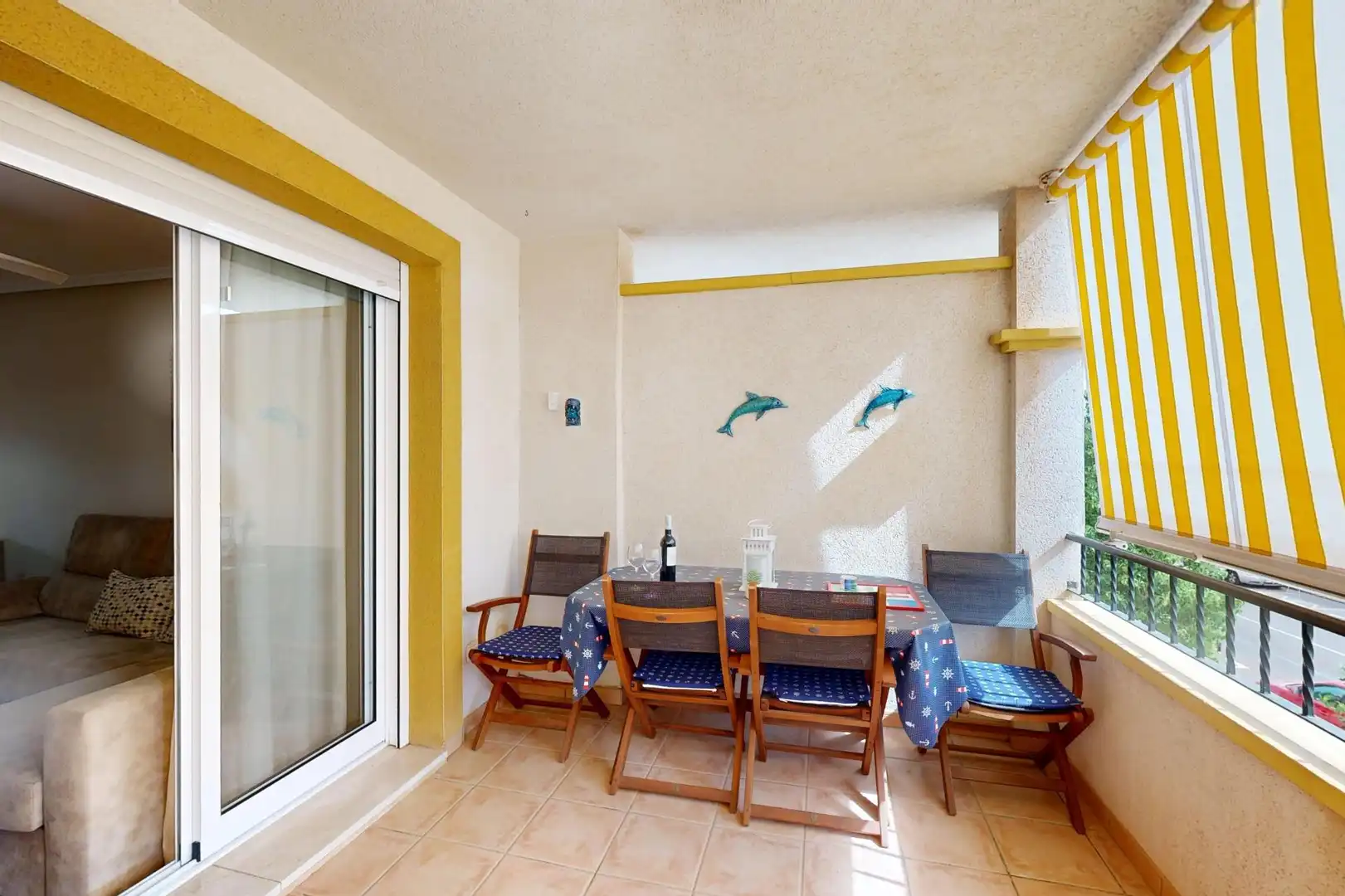 Terraza de Apartamento en venta en Cartagena con Aire acondicionado, Calefacción y Jardín privado