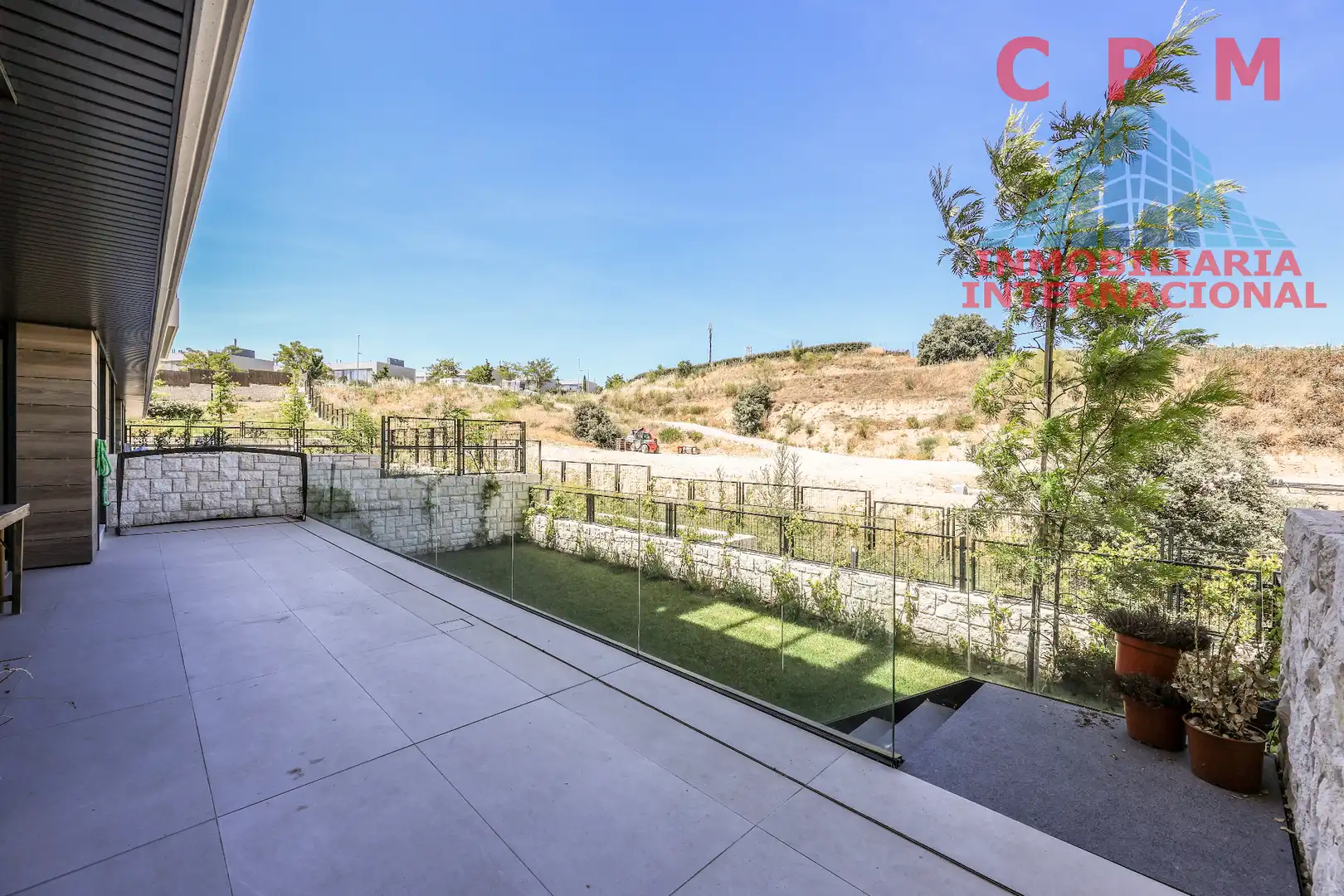 Terrace of Flat for rent in La Moraleja  with Air Conditioner, Heating and Private garden