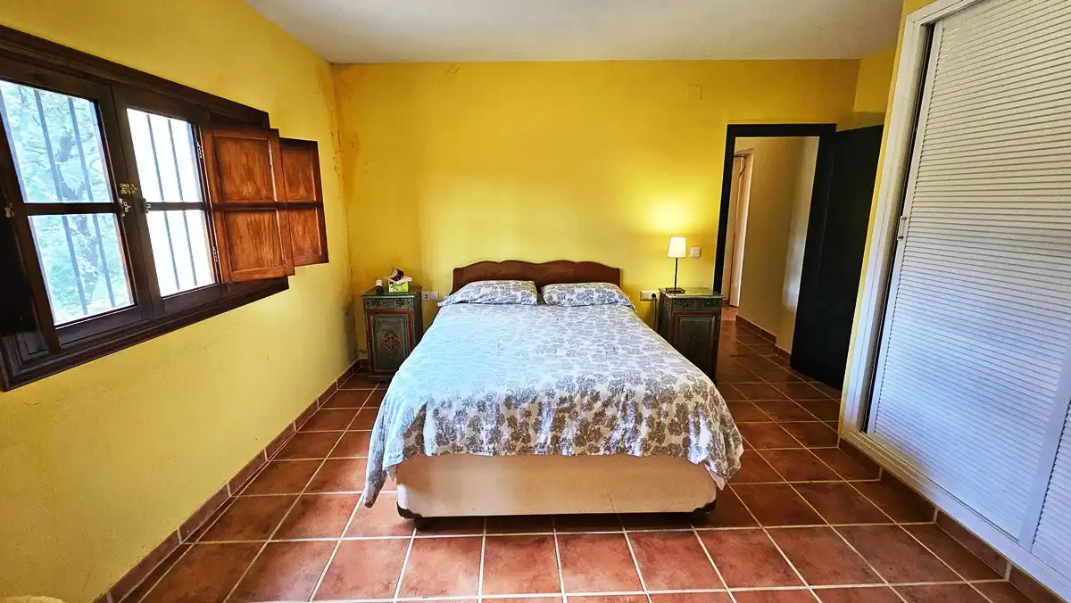 Habitación de Finca rústica en venta en Cortegana con Jardín privado, Terraza y Piscina