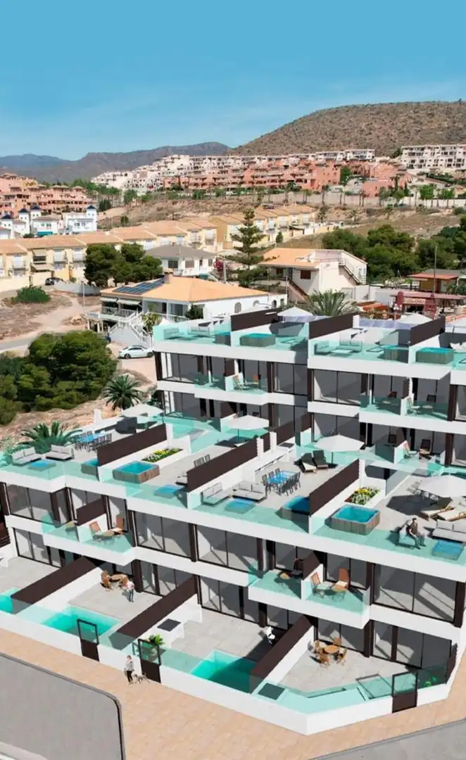 Vista exterior de Apartament en venda en Cartagena amb Terrassa, Balcó i Alarma