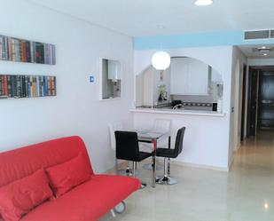 Dining room of Flat to rent in  Madrid Capital  with Air Conditioner, Heating and Private garden