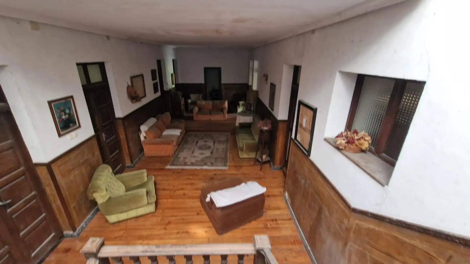 Sala d'estar de Finca rústica en venda en Lena amb Jardí privat, Terrassa i Balcó