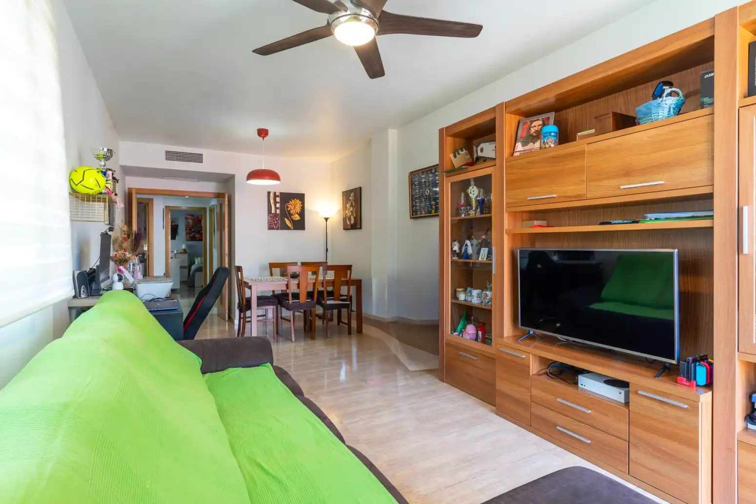 Wohnzimmer von Wohnung zum Verkauf in Archena mit Klimaanlage, Heizung und Abstellraum