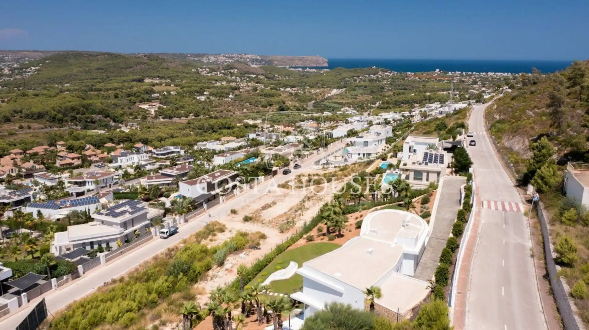 Vista exterior de Casa o chalet en venta en Jávea / Xàbia con Aire acondicionado, Calefacción y Jardín privado