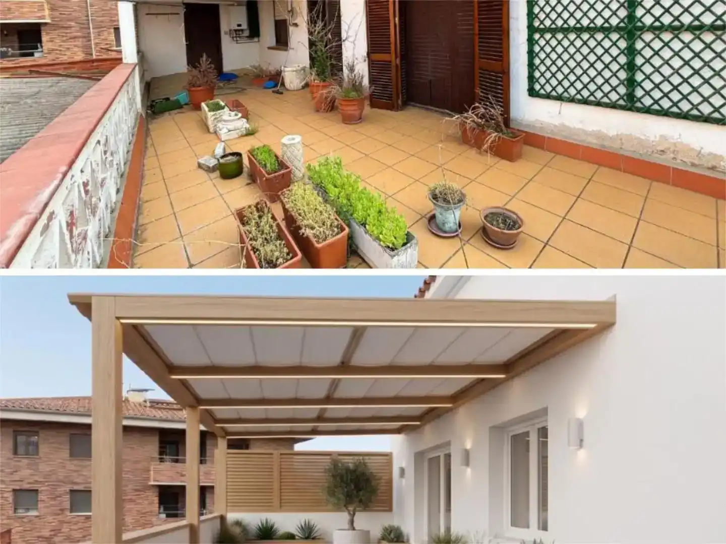 Terrace of Houses for sale in Bescanó  with Balcony