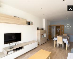 Living room of Flat to rent in  Barcelona Capital  with Air Conditioner, Heating and Furnished