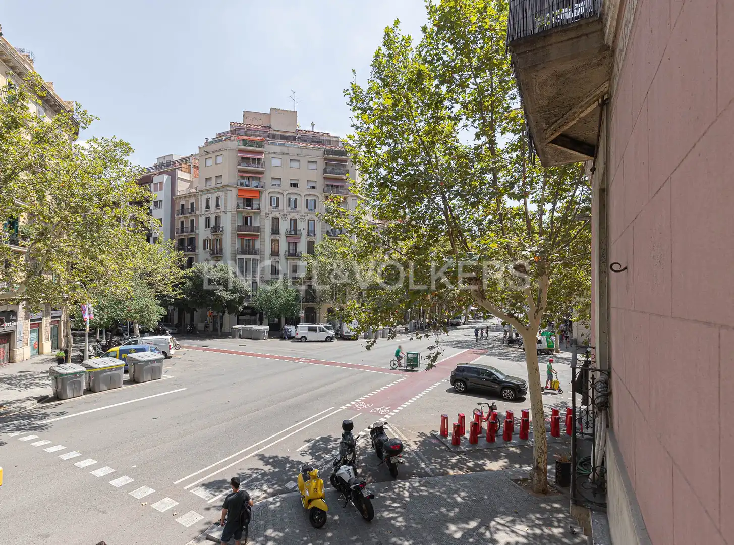 Exterior view of Flat for rent in Barcelona  with Air Conditioner, Heating and Parquet flooring