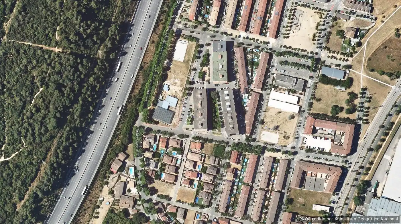 Vista exterior de Pis en venda en Sarrià de Ter, Girona