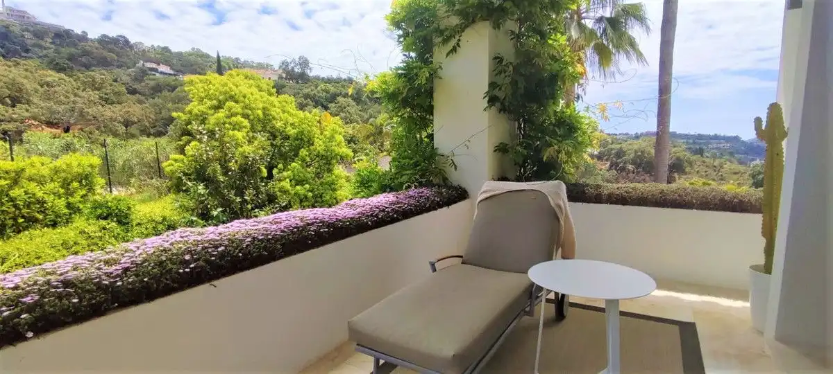 Terraza de Casa o chalet en venta en Benahavís con Aire acondicionado, Jardín privado y Terraza